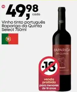 Frangolândia Vinho tinto português Rapariga da Quinta Select oferta