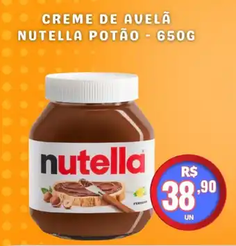 Serrano Supermercado Creme de avela nutella potão oferta