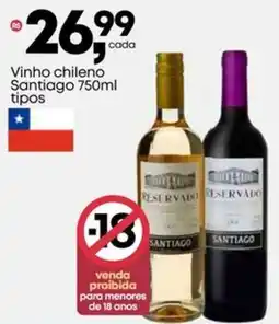 Frangolândia Vinho chileno Santiago  tipos oferta