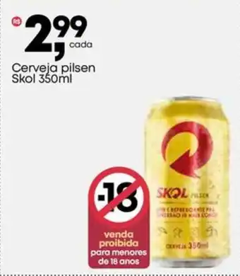 Frangolândia Cerveja pilsen Skol oferta