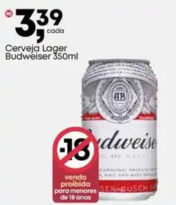 Frangolândia Cerveja Lager Budweiser oferta