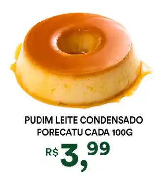 Supermercado Porecatu Pudim leite condensado porecatu cada oferta