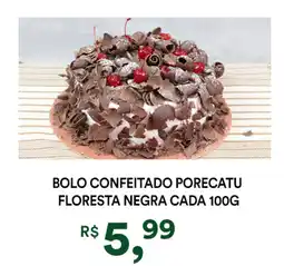 Supermercado Porecatu Bolo confeitado porecatu floresta negra cada oferta