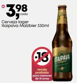 Frangolândia Cerveja lager Itaipava Malzbier oferta