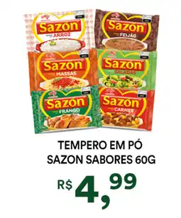 Supermercado Porecatu Tempero em pó sazon sabores oferta