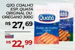 Rede Krill Qjo. coalho esp. quata original ou oregano oferta