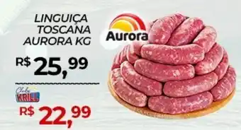 Rede Krill Linguiça toscana aurora oferta