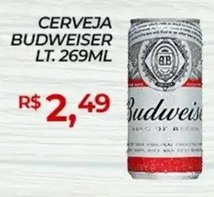 Rede Krill Cerveja budweiser lt. oferta