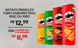 Rede Krill Batata pringles tubo sabores oferta