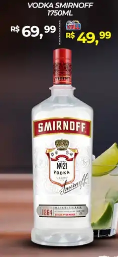 Rede Krill Vodka smirnoff oferta