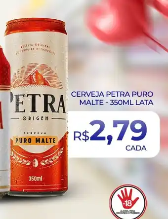 Supermercado Precito Cerveja petra puro malt lata oferta