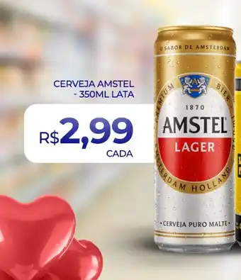 Supermercado Precito Cerveja amstel lata oferta