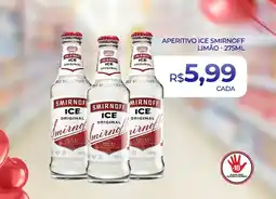 Supermercado Precito Aperitivo ice smirnoff limão oferta