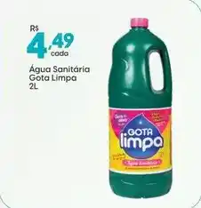 Supper Rissul Gota limpa - água sanitária oferta