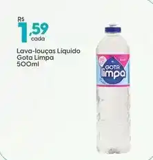 Supper Rissul Gota limpa - lava-louças líquido oferta