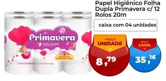 Tonin Superatacado Primavera - papel higiênico folha dupla oferta