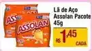 Max Atacadista Assolan - là de aço pacote oferta