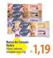 Atacadão Nutry - barra de cereais oferta