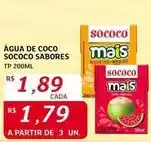 Assaí Atacadista Sococo - água de coco oferta