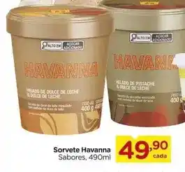 Carrefour Havanna - sorvete oferta