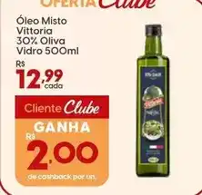 Supper Rissul Vittoria - óleo misto 30% oliva vidro oferta