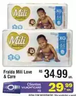 Fort Atacadista Mili - fralda love & care oferta