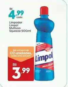 Supper Rissul Limpol - limpador multiuso squeeze oferta