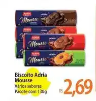 Atacadão Mousse - biscoito adria oferta