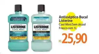 Atacadão Listerine - antisséptico bucal oferta