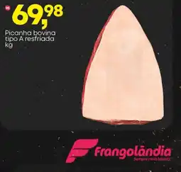 Frangolândia Picanha bovina tipo A resfriada oferta