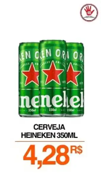 Mercadão Atacadista Cerveja heineken oferta