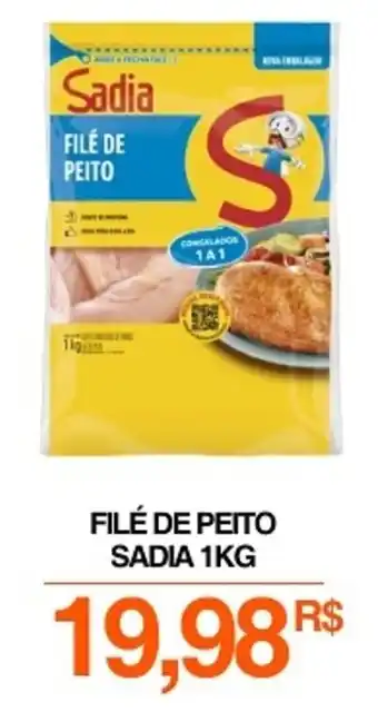 Mercadão Atacadista Filé de peito sadia oferta