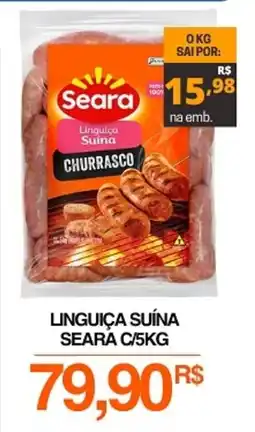 Mercadão Atacadista Linguiça suína seara c/ oferta