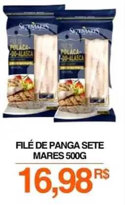 Mercadão Atacadista Filé de panga sete mares oferta