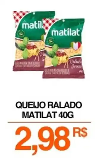 Mercadão Atacadista Queijo ralado matilat oferta