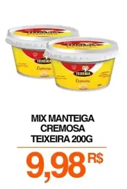 Mercadão Atacadista Mix manteiga cremosa teixeira oferta