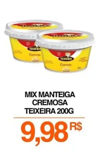 Mercadão Atacadista Mix manteiga cremosa teixeira oferta