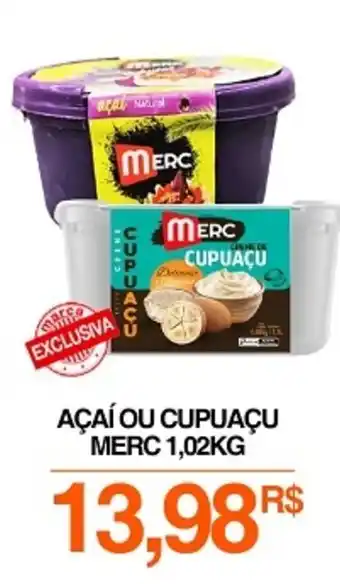 Mercadão Atacadista Açaíou cupuaçu merc oferta