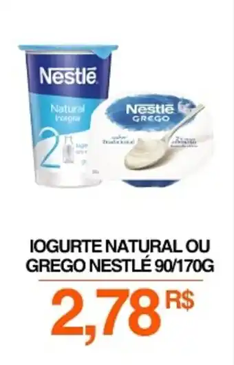 Mercadão Atacadista Iogurte natural ou grego nestlé oferta