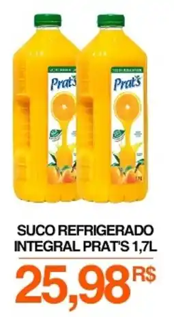 Mercadão Atacadista Suco refrigerado integral prat's oferta