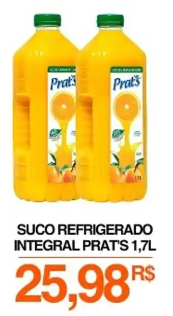 Mercadão Atacadista Suco refrigerado integral prat's oferta