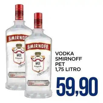 Apoio Mineiro Vodka smirnoff pet oferta