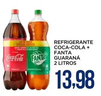 Apoio Mineiro Refrigerante coca-cola + fanta guarana oferta