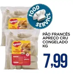 Apoio Mineiro Pão francês apreço cru congelado oferta