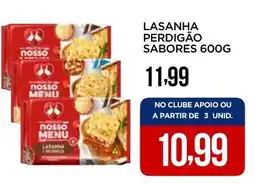 Apoio Mineiro Lasanha perdigão sabores oferta