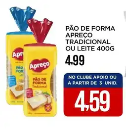 Apoio Mineiro Pão de forma Apreço tradicional ou leite oferta