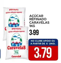 Apoio Mineiro Açúcar refinado caravelas oferta