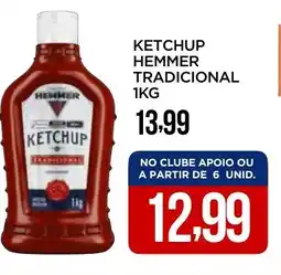 Apoio Mineiro Ketchup hemmer tradicional oferta