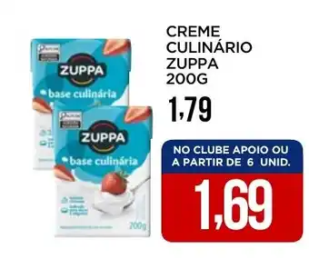 Apoio Mineiro Creme culinário zuppa oferta