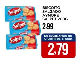 Apoio Mineiro Biscoito salgado aymoré salpet oferta